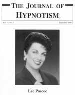 Couverture de Journal of Hypnotism